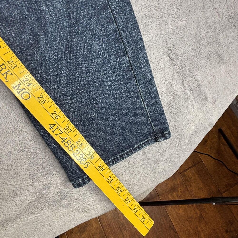 PacSun Jeans Mens 30x30 Blue‎ Wash Slim Straight Mid Rise Stretch Denim Pants - Picture 9 of 13